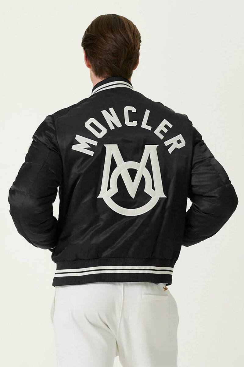 Moncler Утеплённый бомбер Dives - Black