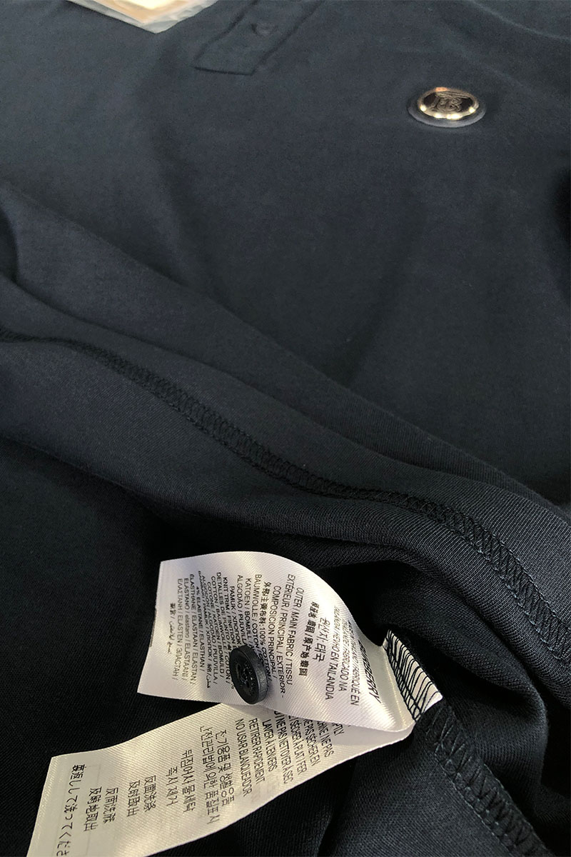 Burberry Мужское поло TB - Black