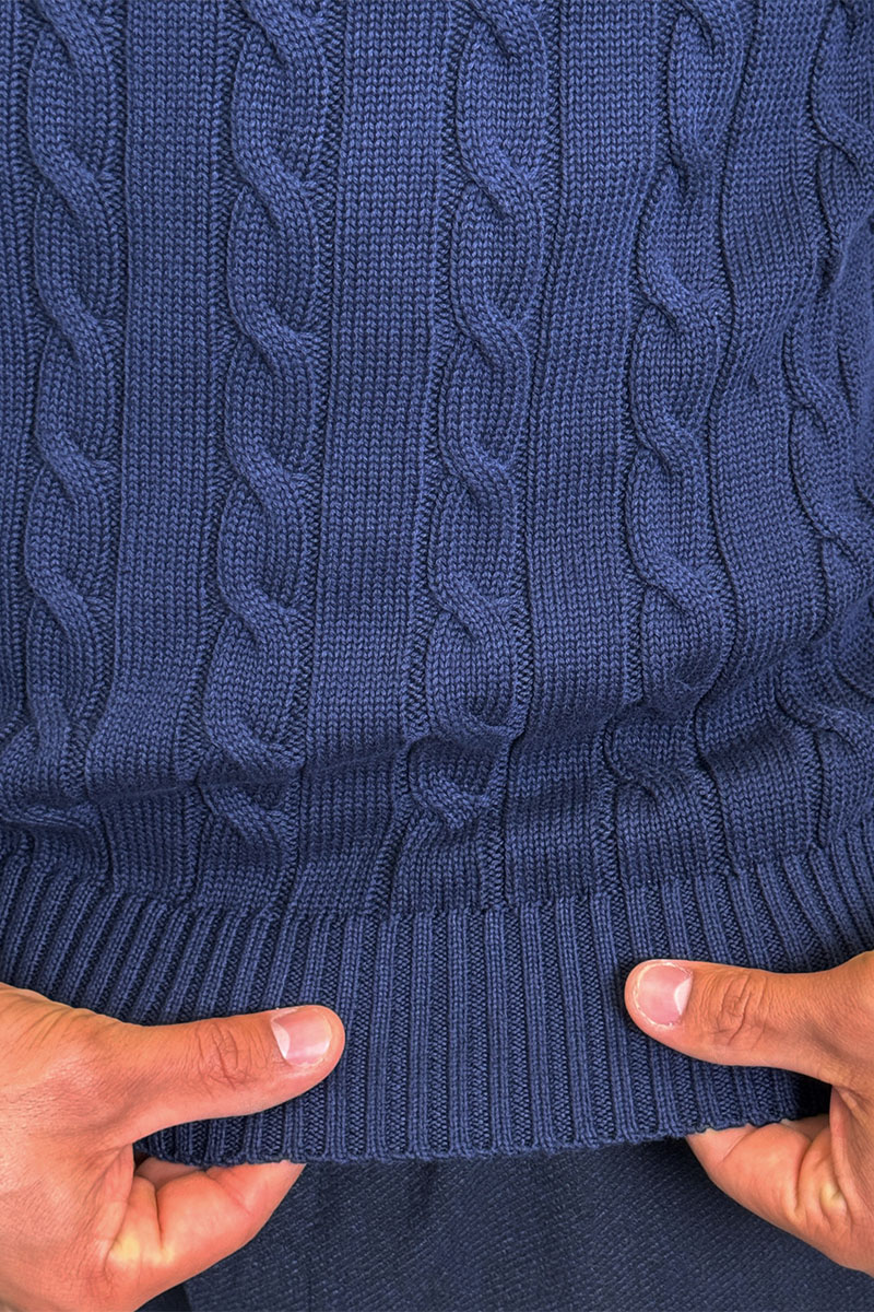 Polo Ralph Lauren Мужской свитер cable-knit - Navy