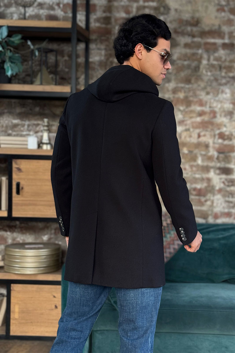 Burberry Мужское пальто London England - Black