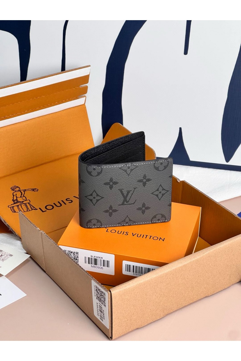 Lоuis Vuittоn Кожаный кошелёк Slender Premium 11x8.5x1 см