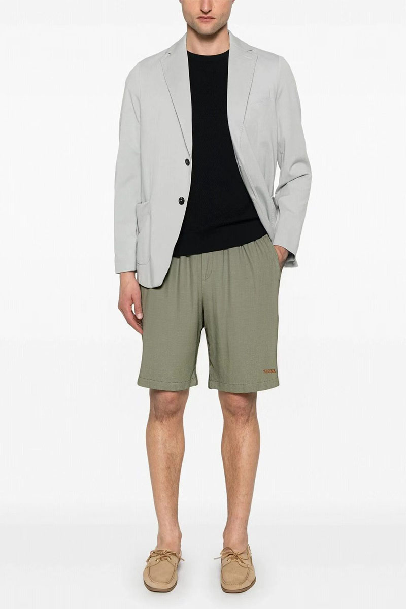 Zegna Шорты цвета хаки premium