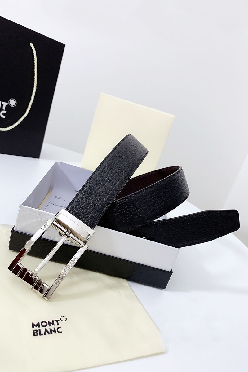 Montblanc Двусторонний кожаный ремень Premium (ширина 3.5 см)