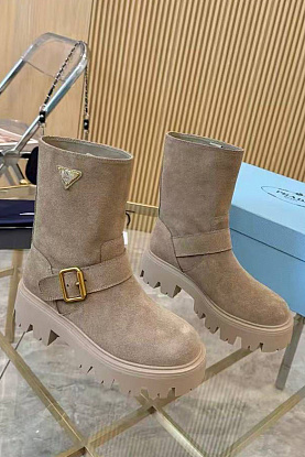 Женские замшевые сапоги Suede premium