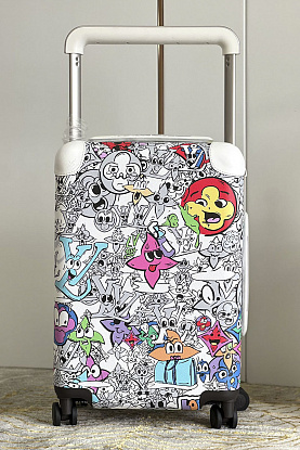 Чемодан Horizon Takashi Murakami Multicolor premium 53x37x22 см