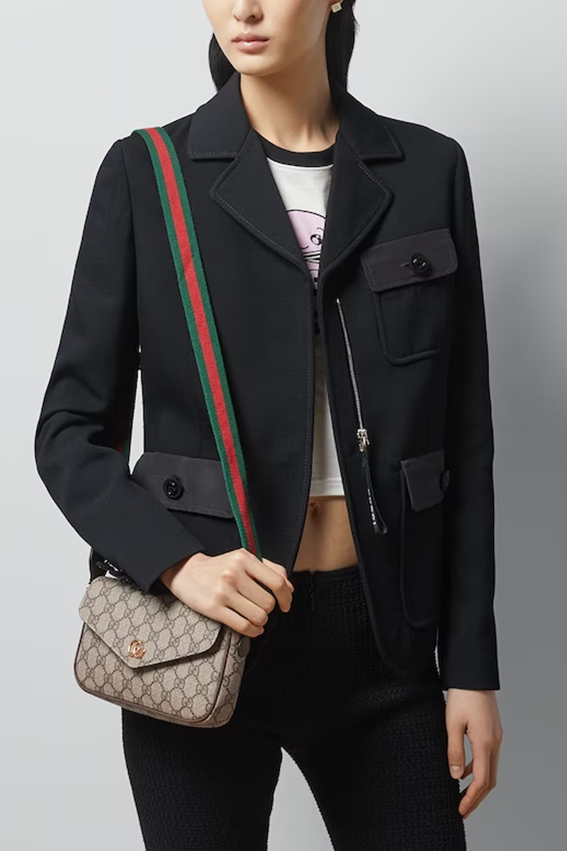 Gucci Сумка GG Ophidia pochette premium 22x13x4 см
