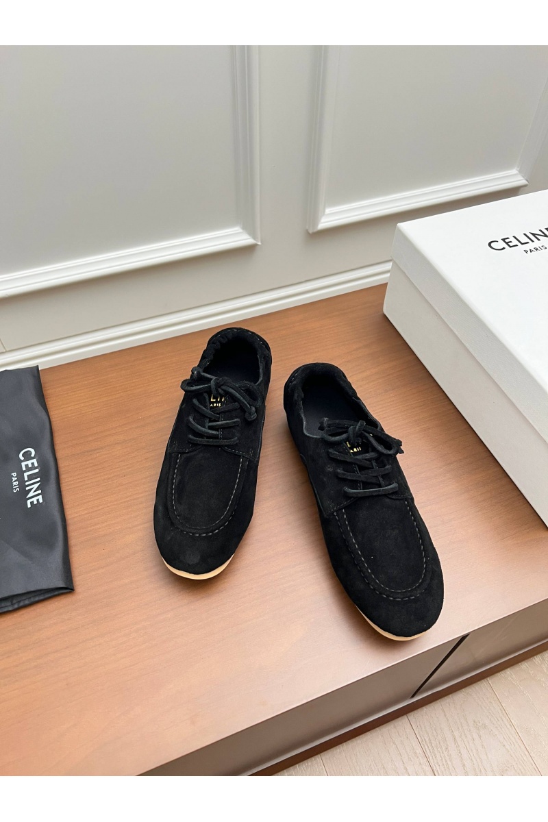 Celine Женские замшевые лоферы Adam premium