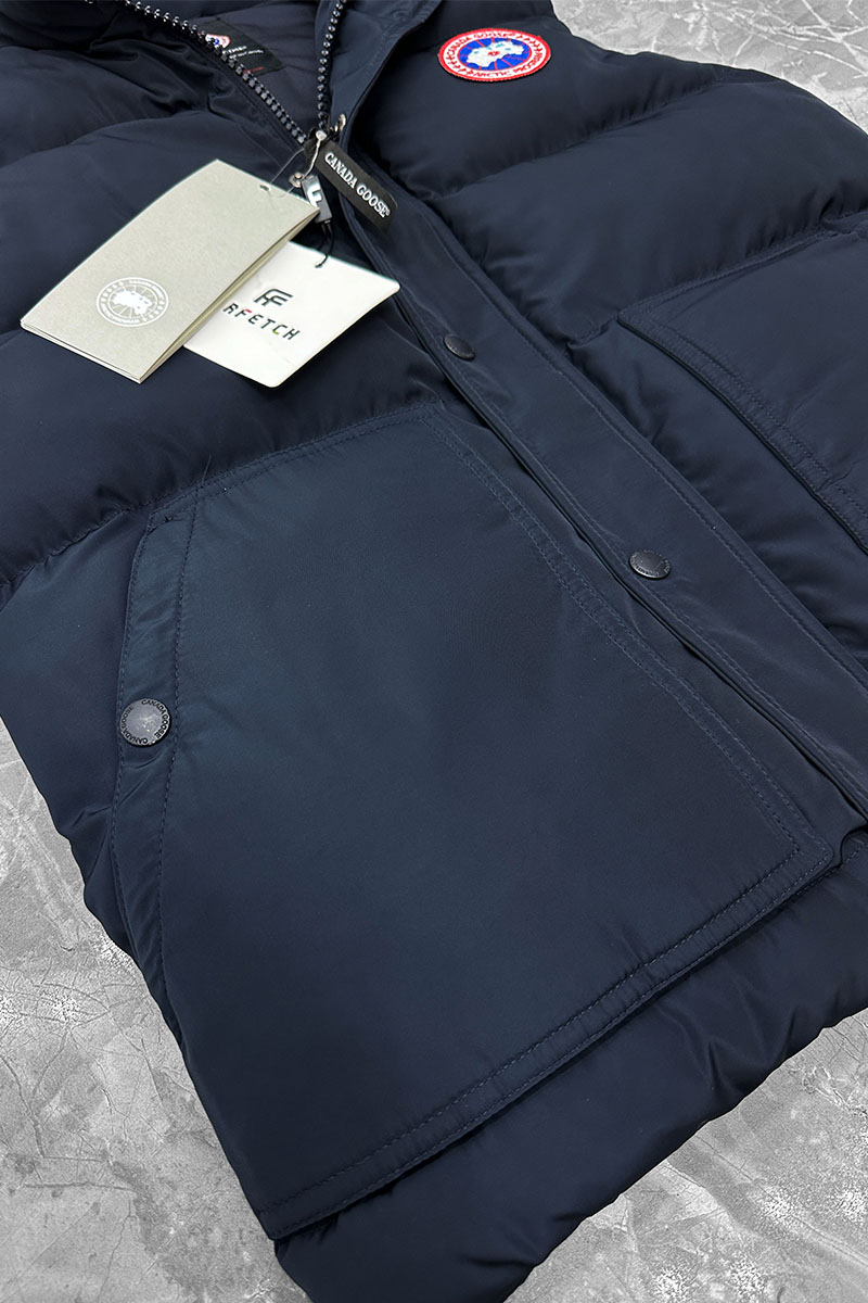Canada Goose Мужской тёмно-синий жилет Garson Vest 