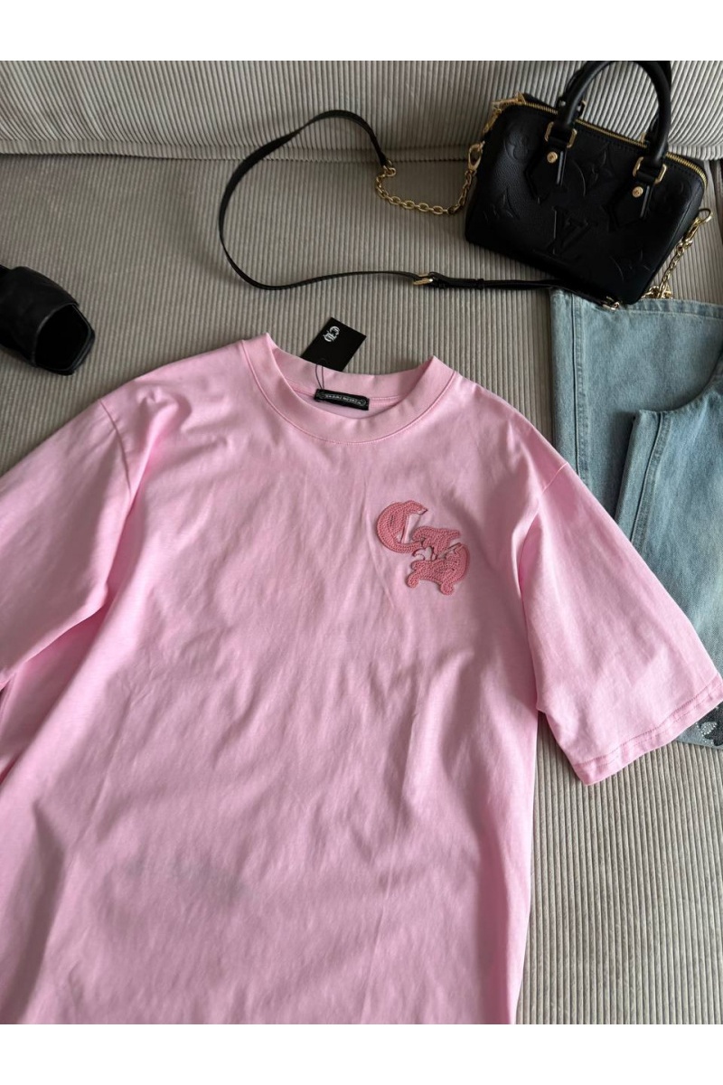 Chrome Hearts Женская оверсайз футболка premium