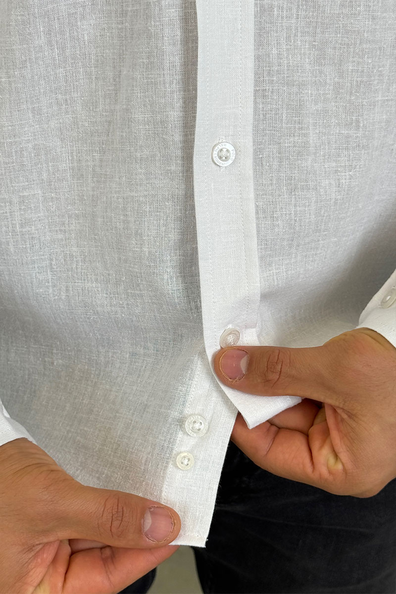 Polo Ralph Lauren Мужская рубашка белого цвета