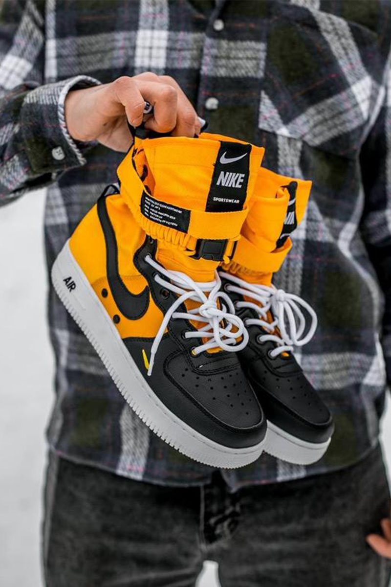 Nike Special Field AF1 Laser Orange Black