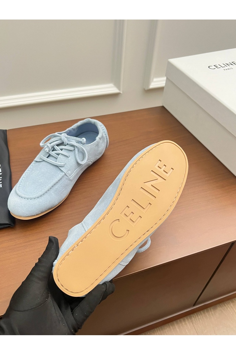 Celine Женские замшевые лоферы Adam premium
