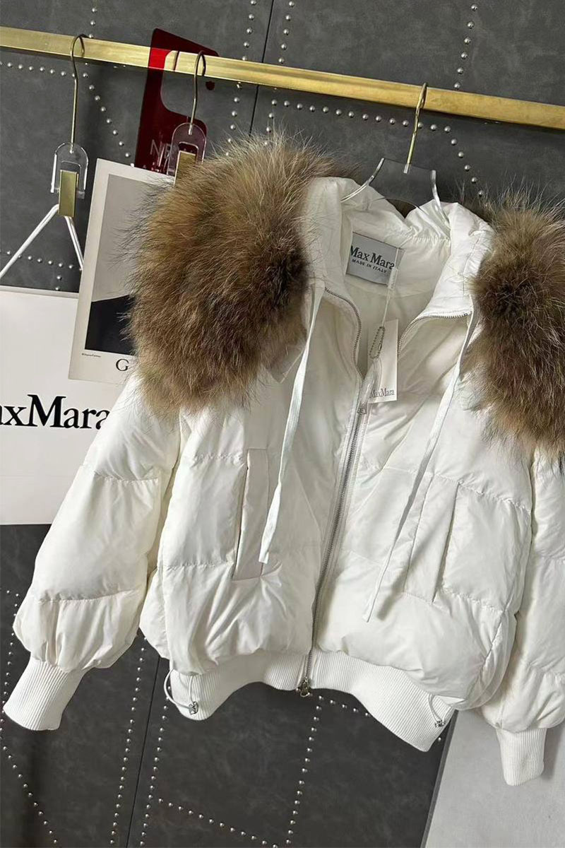 Designer Clothing Женская куртка c мехом Max Mara