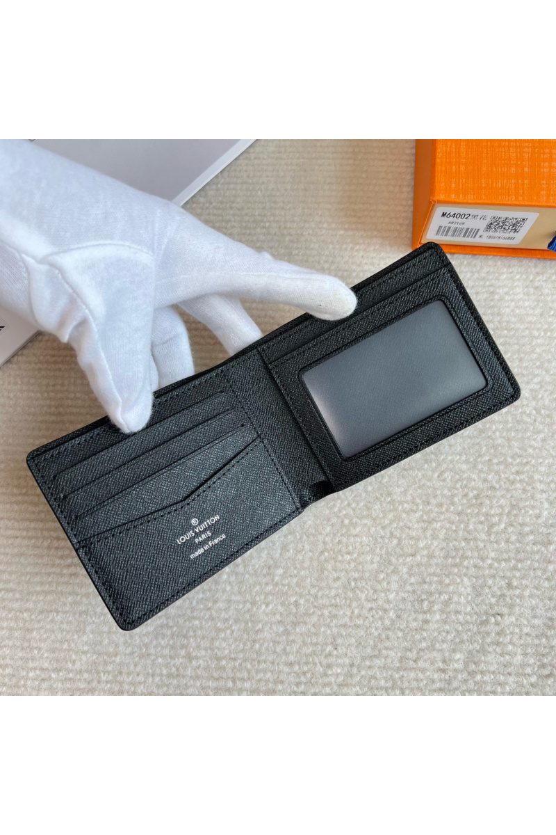 Lоuis Vuittоn Кожаный кошелёк Marco Premium 11x8.5x1 см