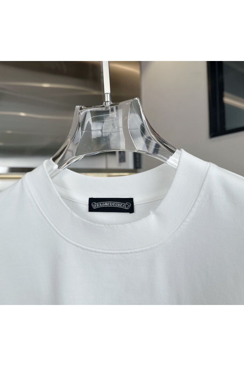 Chrome Hearts Белая оверсайз футболка Premium