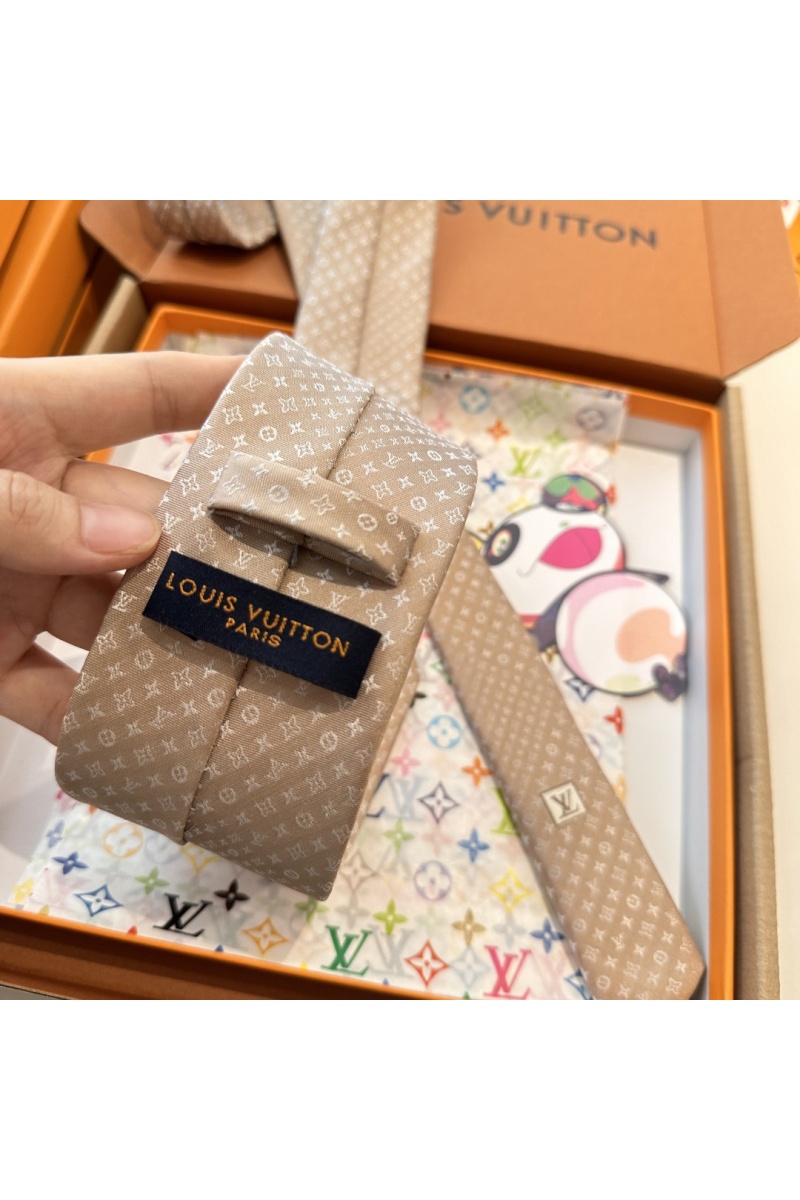 Lоuis Vuittоn Галстук Monogram premium - Beige