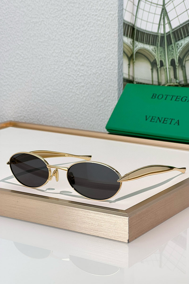 Bottega Veneta Солнцезащитные очки Sardine Oval