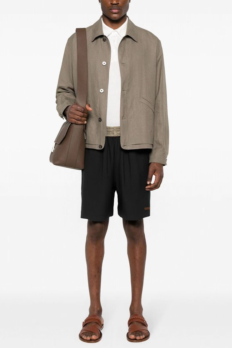 Zegna Шорты чёрного цвета premium