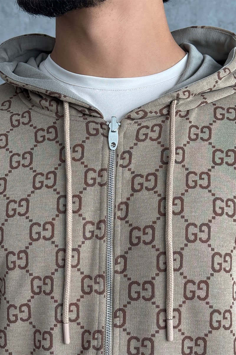 Gucci Двусторонняя кофта GG monogram - Beige