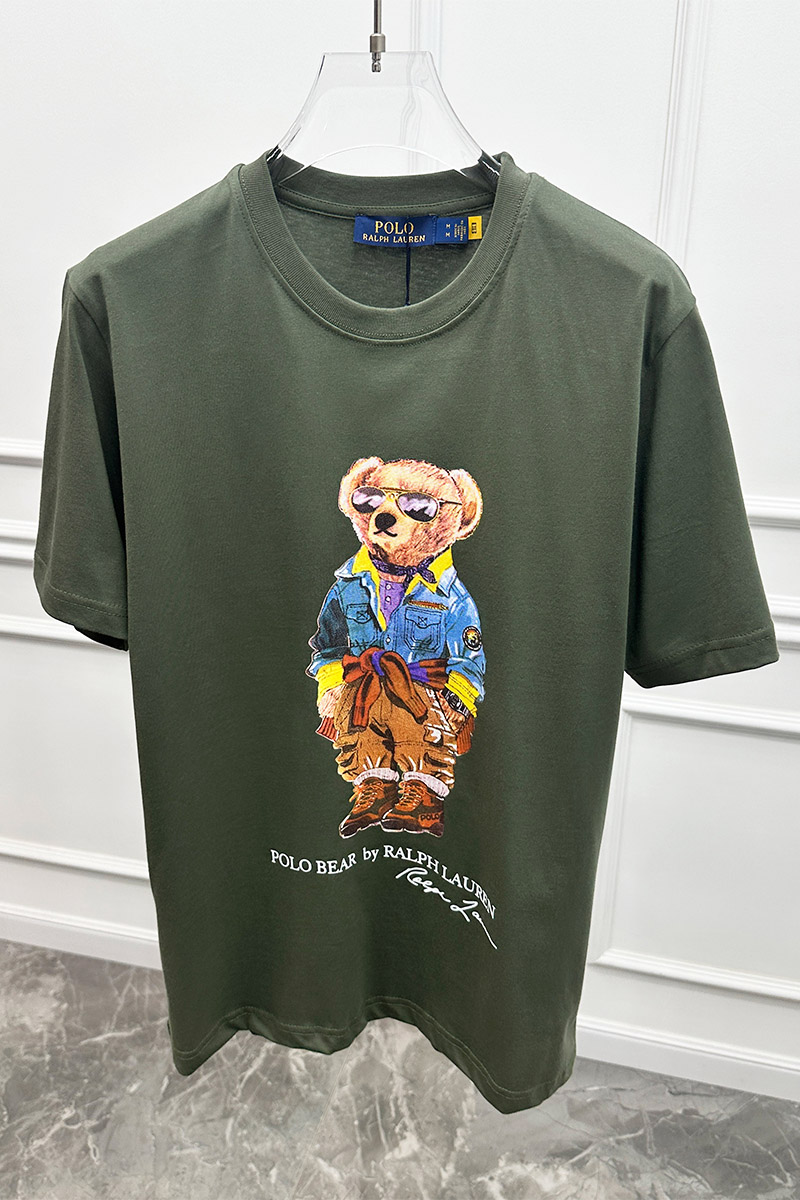 Polo Ralph Lauren Мужская футболка "Bear" - Green 