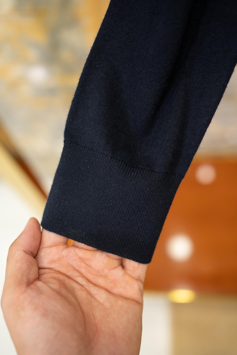 Dоlсе & Gаbbаnа Мужской тёмно-синий джемпер premium