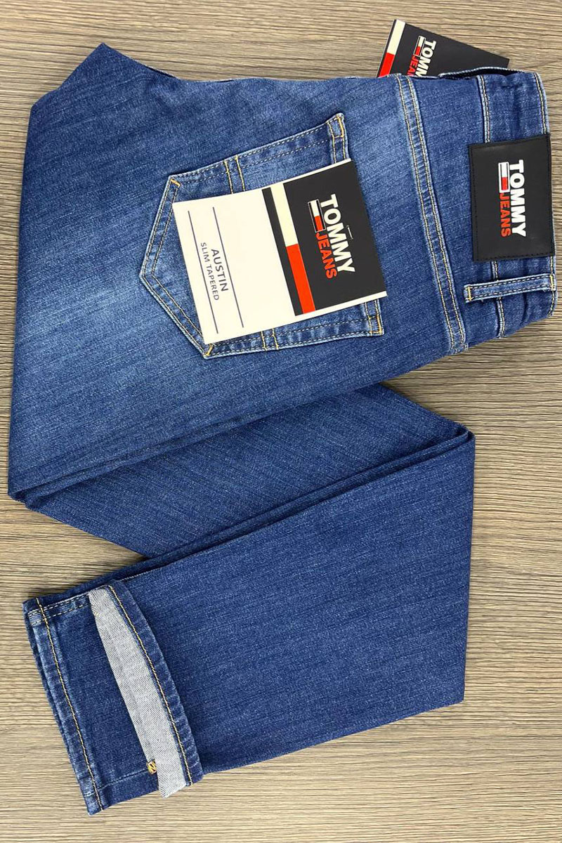 Tommy Hilfiger Мужские джинсы синего цвета
