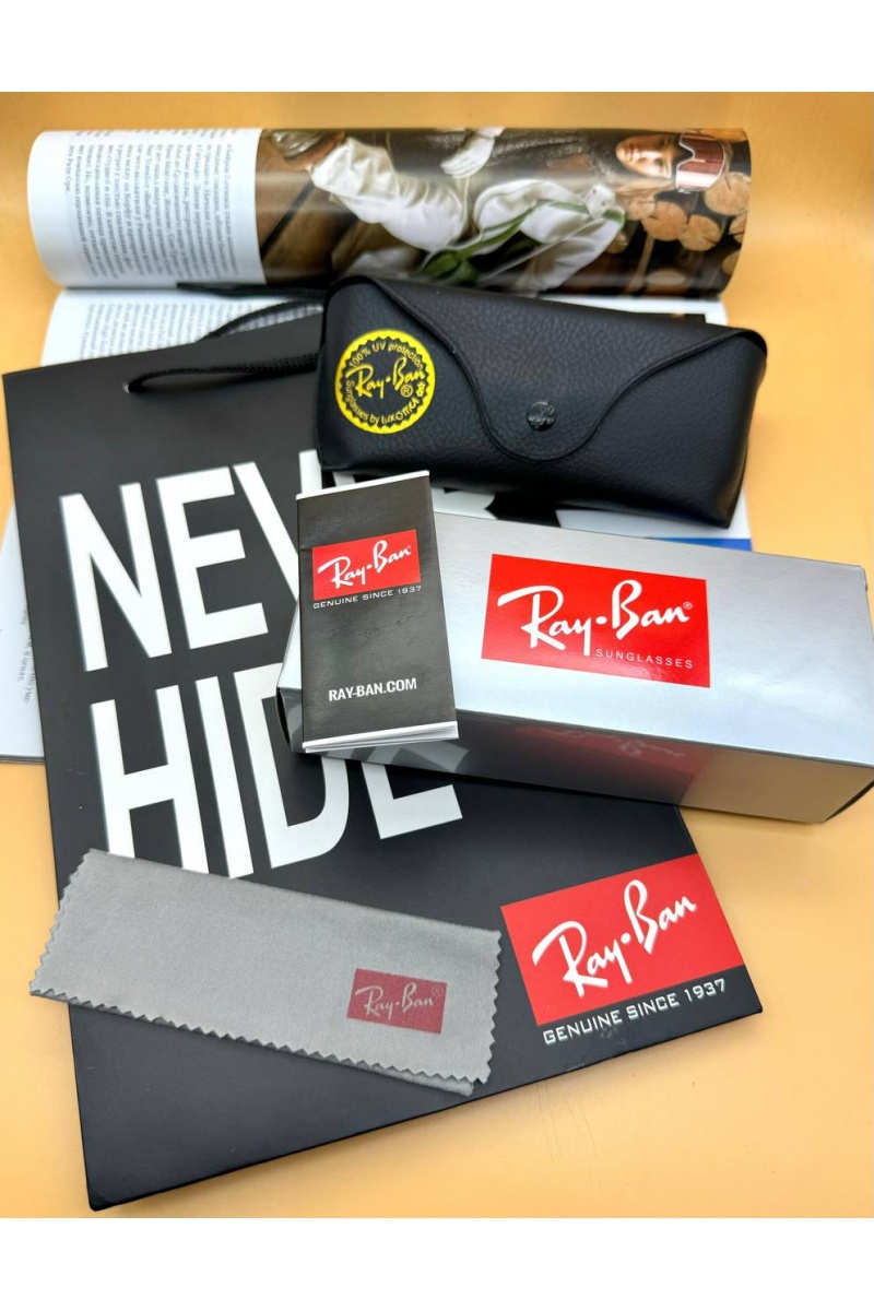 Ray Ban Солнцезащитные очки Aviator Large Metal - Green