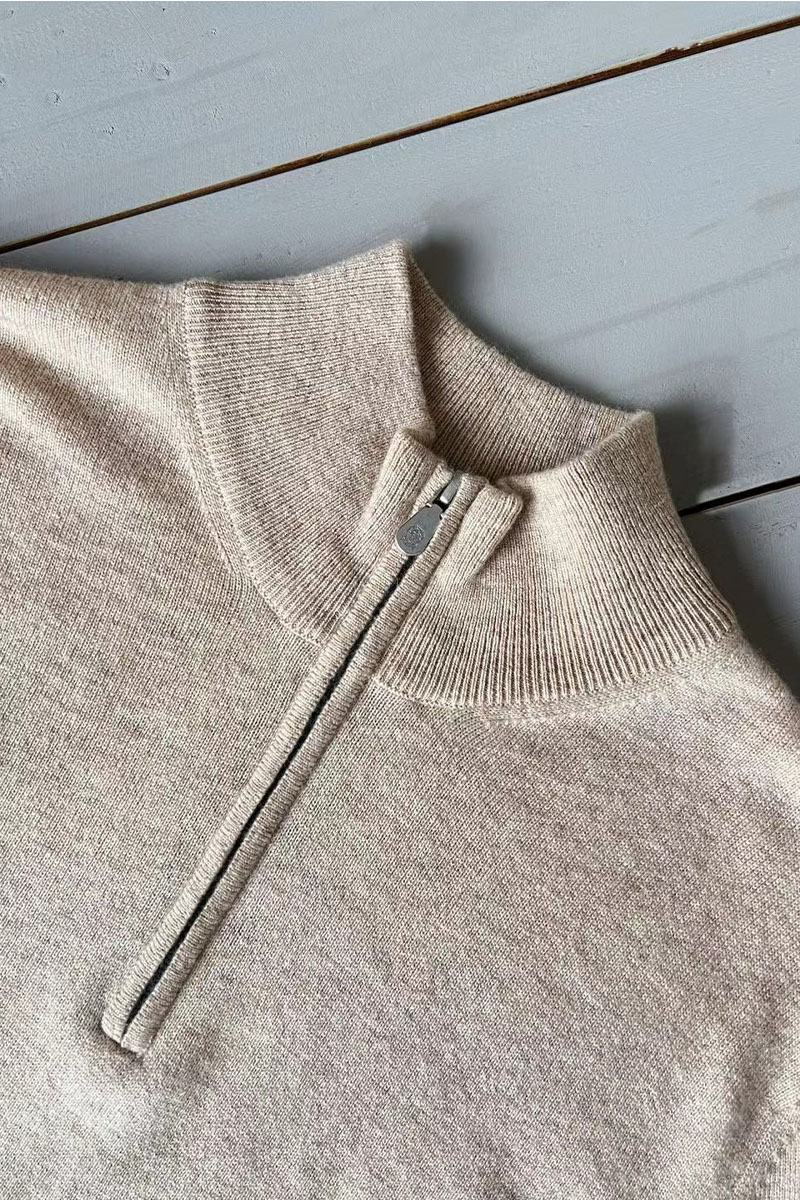 Designer Кашемировый свитер Premium - Light Tan