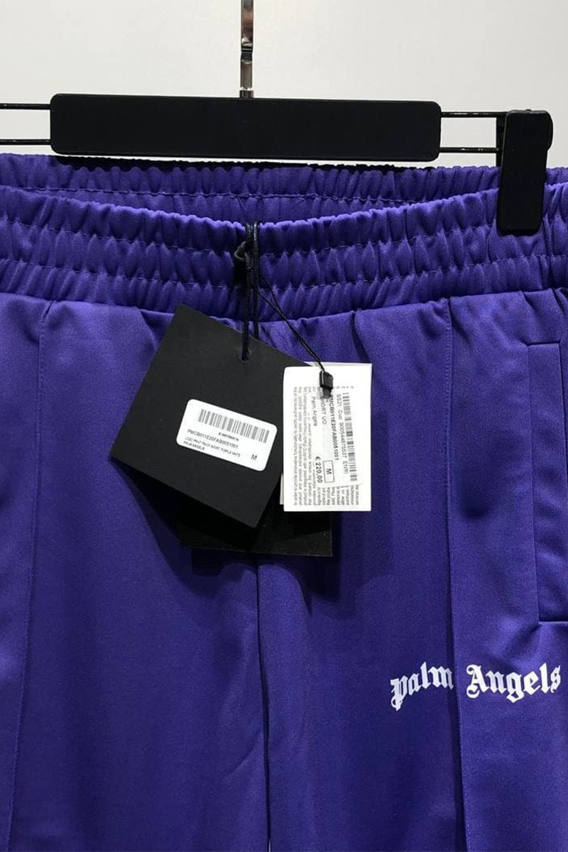 Palm Angels Мужские фиолетовые шорты