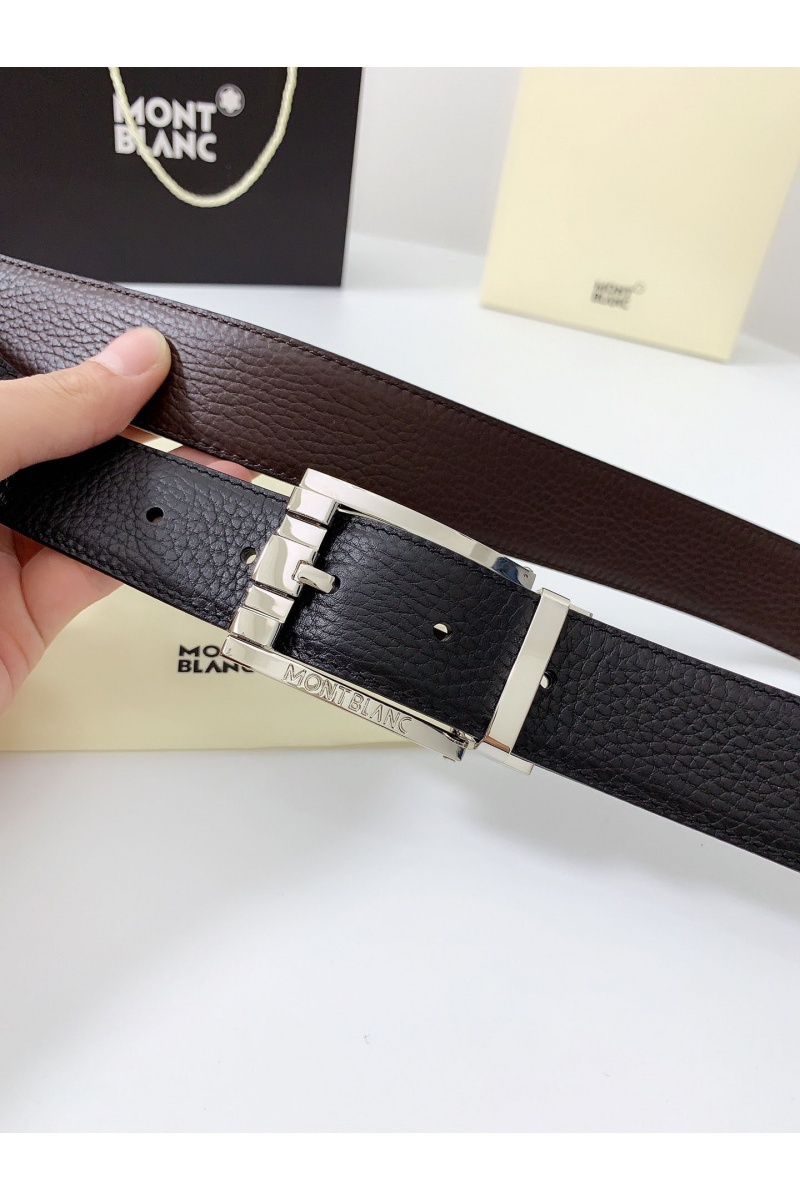 Montblanc Двусторонний кожаный ремень Premium (ширина 3.5 см)
