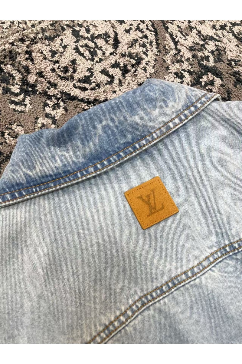 Lоuis Vuittоn Джинсовая куртка Premium - Washed Indigo