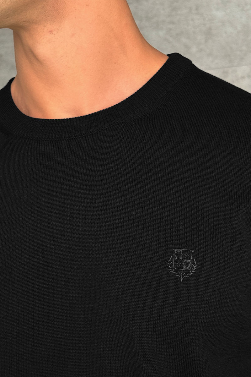 Loro Piana Мужской чёрный джемпер 