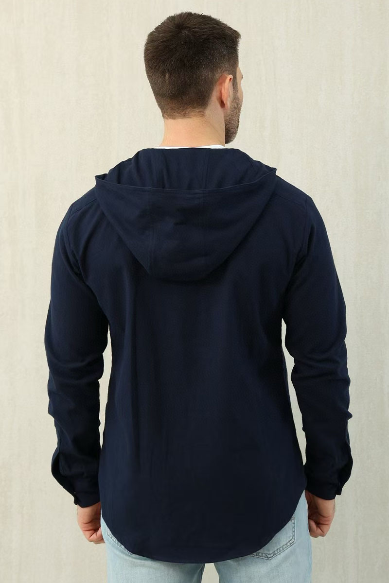 Kiton Мужская рубашка Premium - Royal Blue