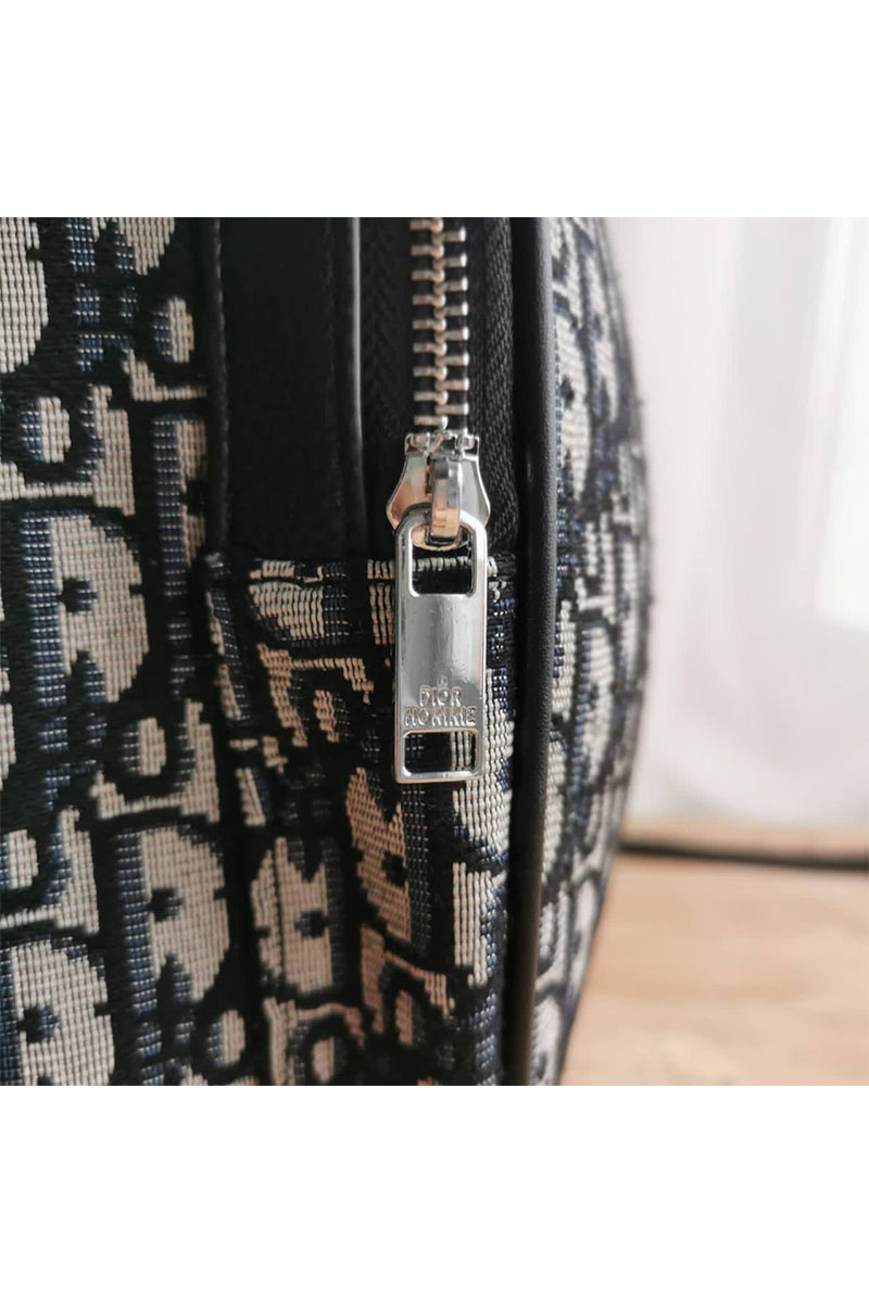 Dior Текстильный рюкзак Homme oblique jacquard 30x40 см