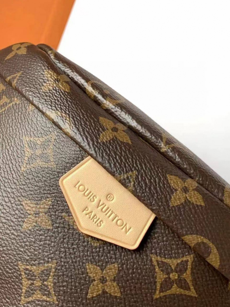 Lоuis Vuittоn Кожаная сумка на пояс Bumbag Monogram 35x17 см