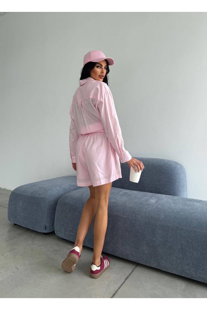 Polo Ralph Lauren Женский розовый костюм premium