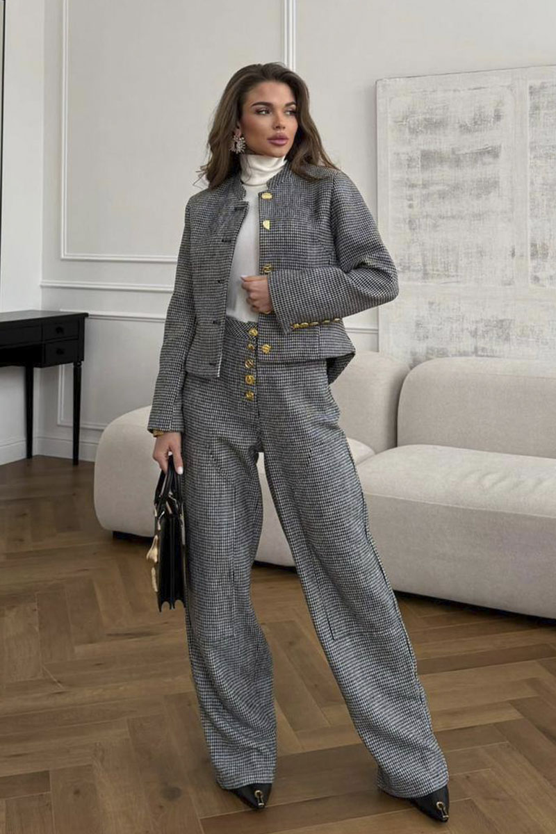 Schiaparelli Женский классический костюм premium - Grey