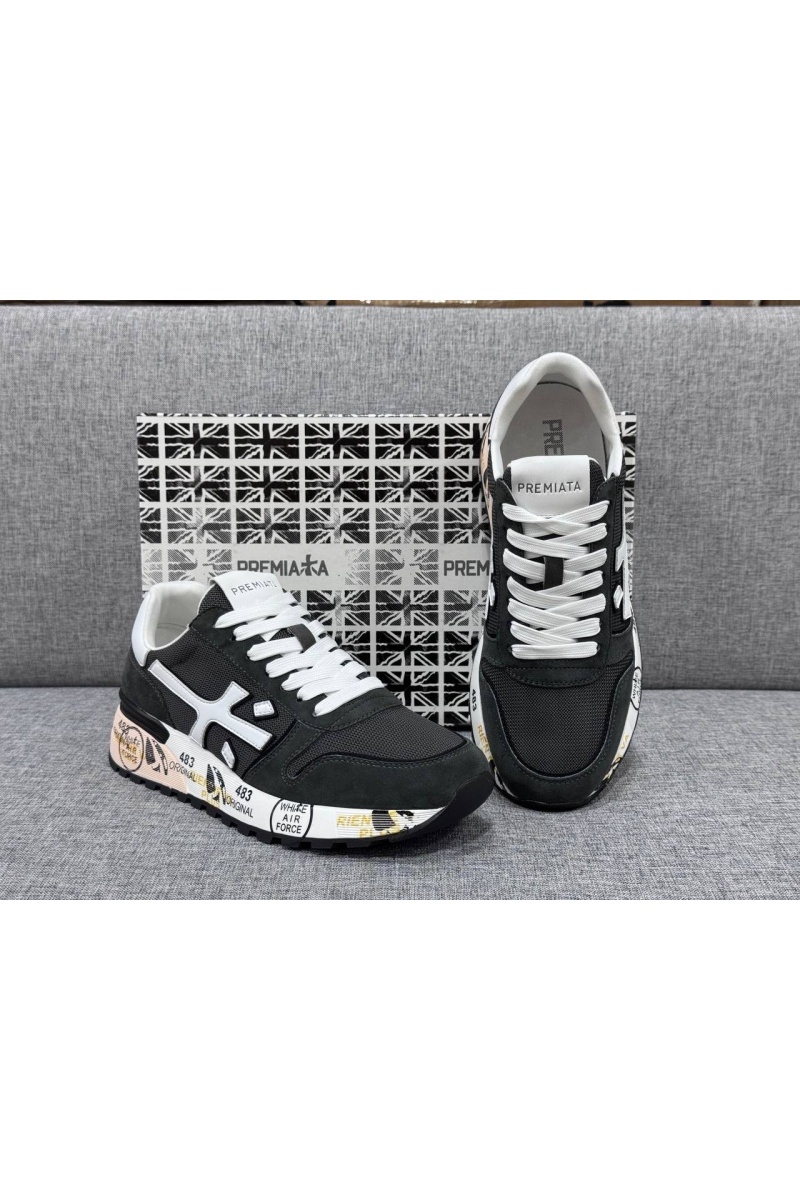 Premiata Комбинированные кроссовки Mick