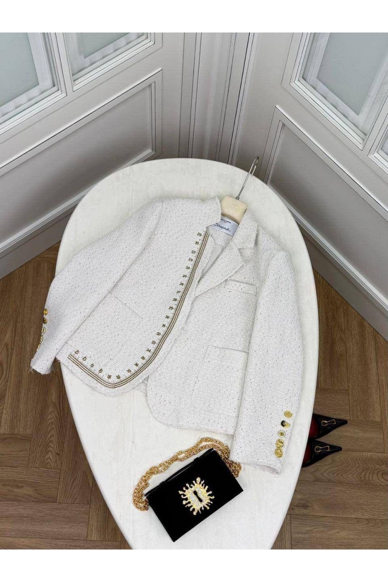 Schiaparelli Женский пиджак в пайетках premium