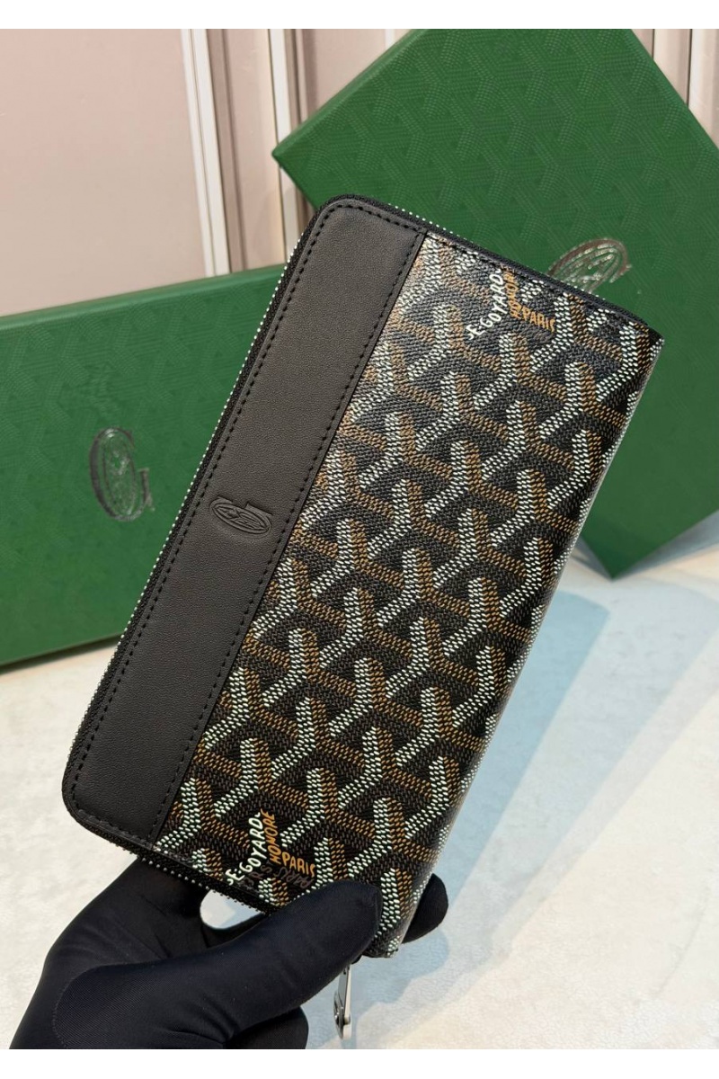 Designer Clothing Кожаное портмоне Goyard Matignon GM premium 20x11x2.3 см