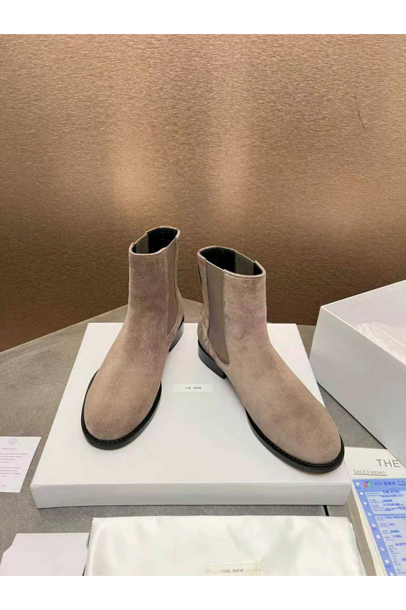 Designer Clothing Женские замшевые сапоги The Row