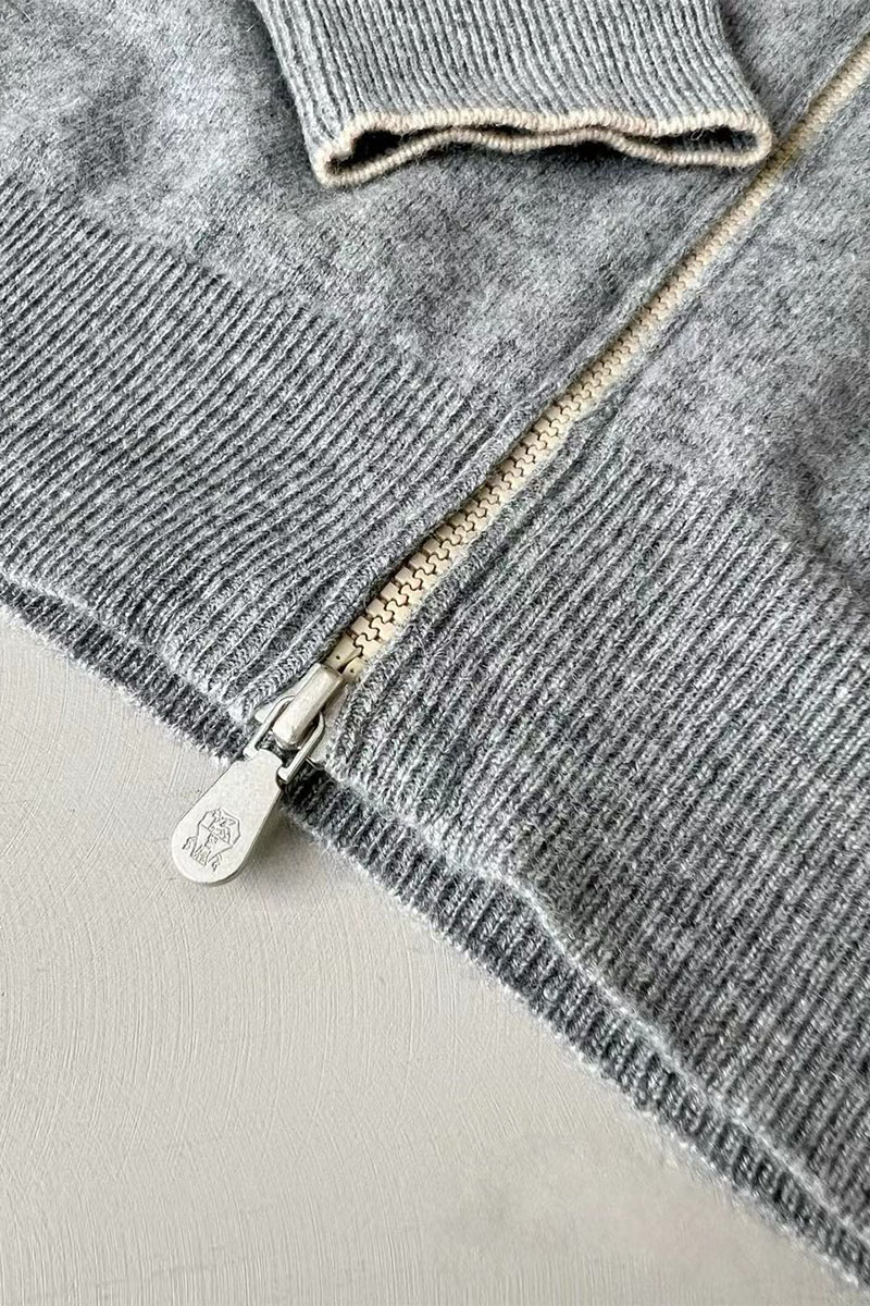 Designer Кашемировый свитер Premium - Grey