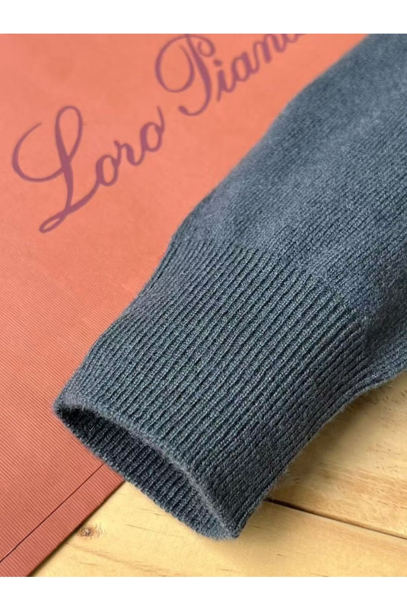 Loro Piana Мужская водолазка Premium - Dark Gray
