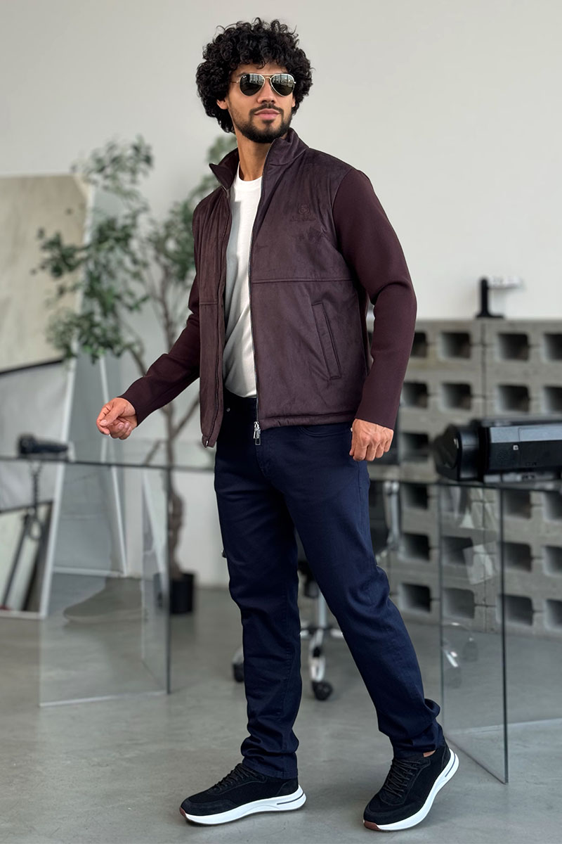 Loro Piana Мужская куртка коричневого цвета