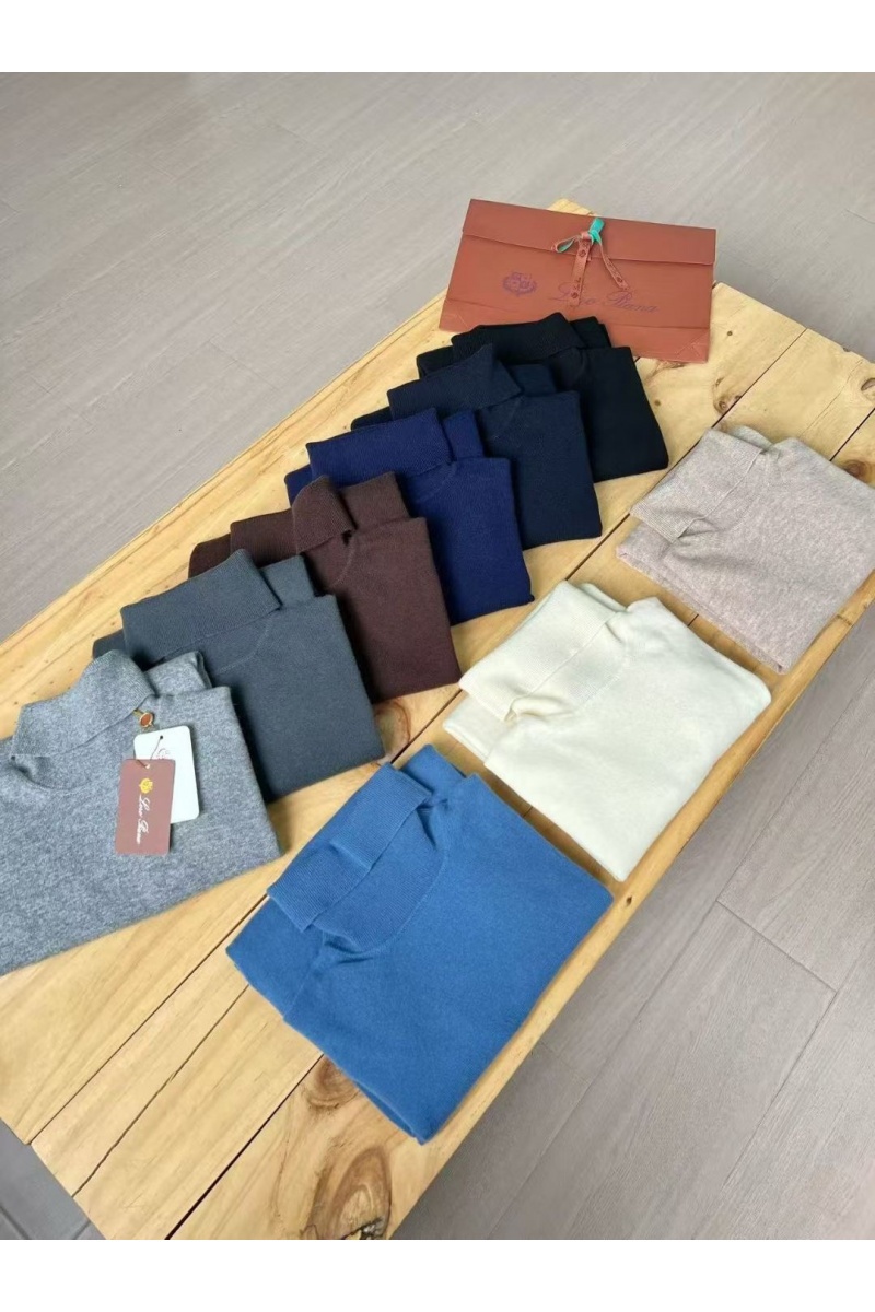 Loro Piana Мужская водолазка Premium - Autumn Green