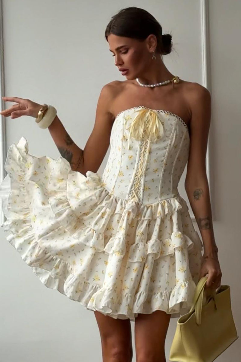 Designer Clothing Женское платье Jacquemus бежевого цвета