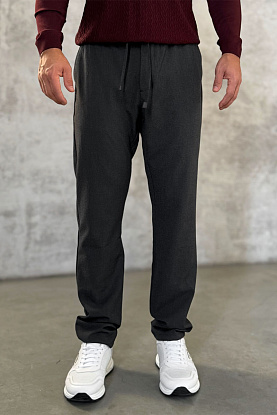 Мужские брюки тёмно-серого цвета