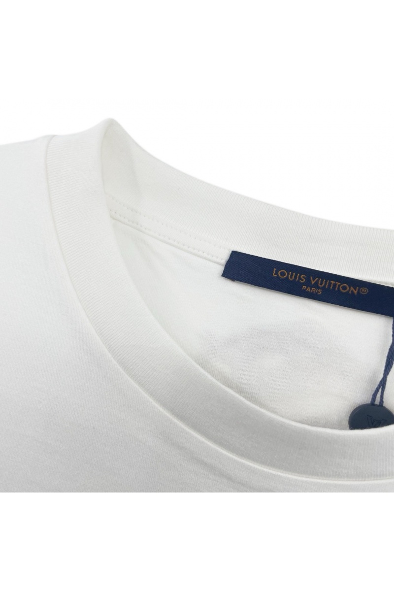Lоuis Vuittоn Белая футболка Premium graphic-print 