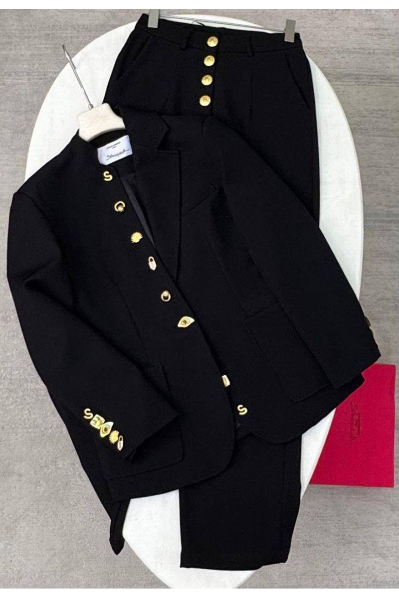 Schiaparelli Женский костюм чёрного цвета premium