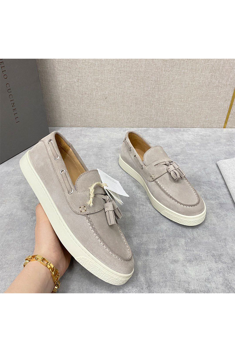 Designer Мужские замшевые лоферы 